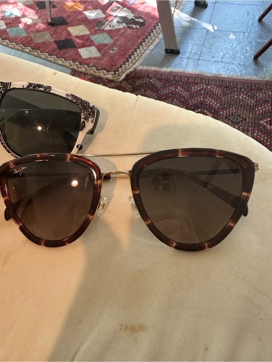 Maui Jim Accessories - Maui Jim Tortoise Cat-Eye Sunglasses with Brown Lenses